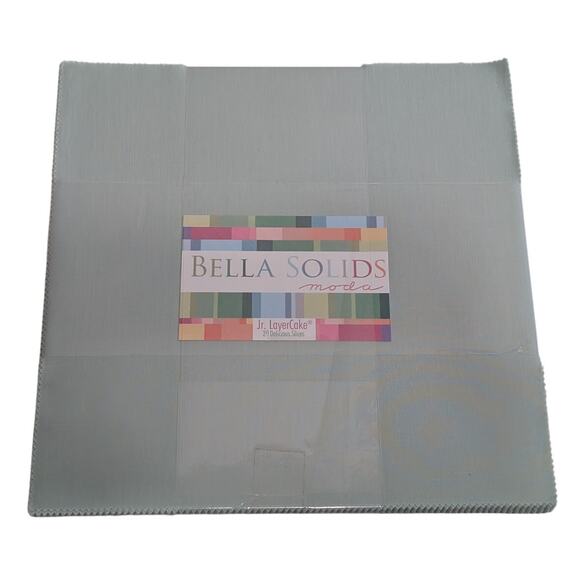 Home town Sky Jr Layer Cake by Bella Solids #9900-177 for Moda Fabrics 10 in